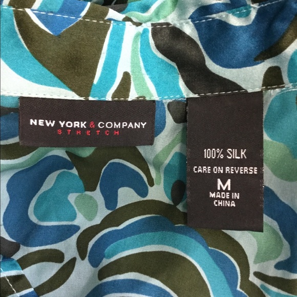 NY&C multi button down size M (B-74) - Picture 5 of 5
